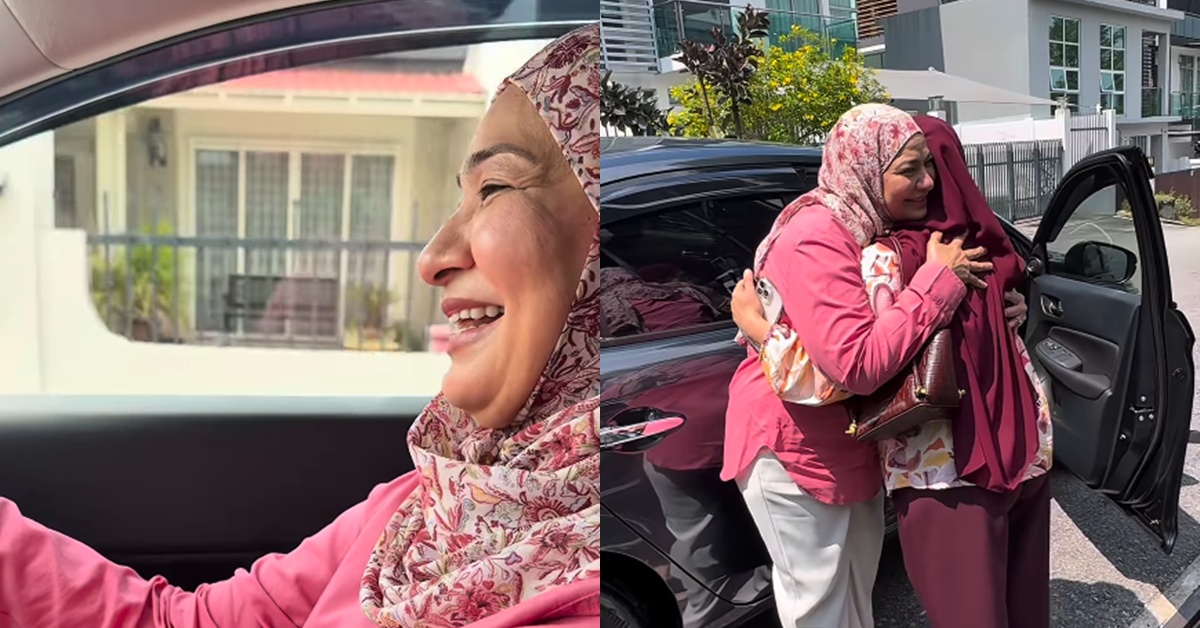 (VIDEO) “No Wonder Rezeki Family Ni Luar Biasa!” – Ibu Neelofa Hadiahkan Kereta Mewah Untuk Adik, Netizen Luah Rasa Kagum