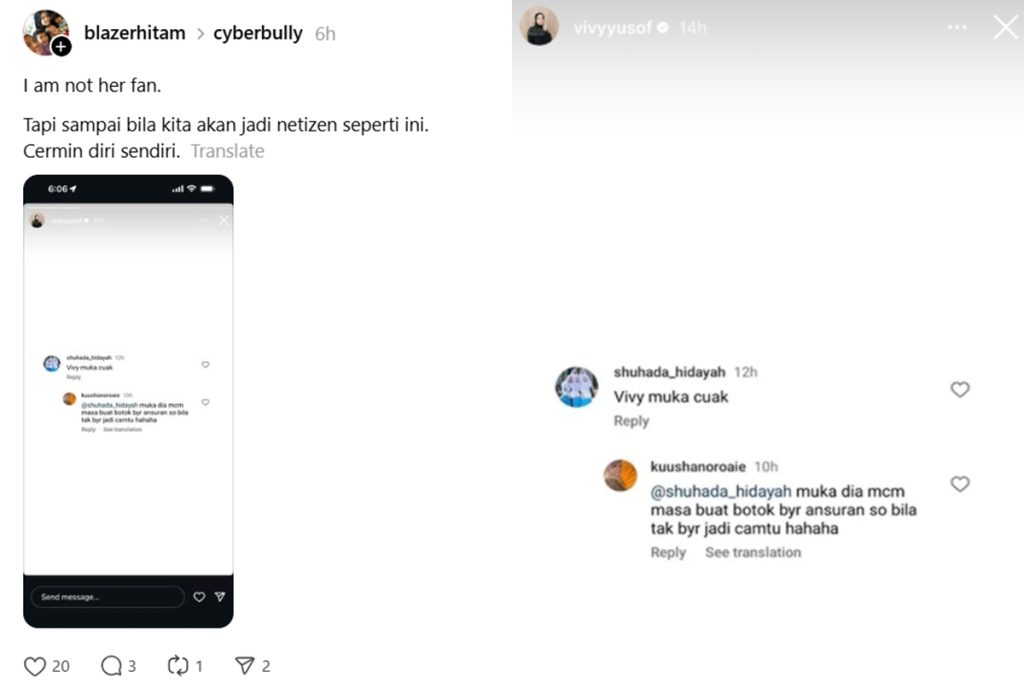 vivy yusof buli siber