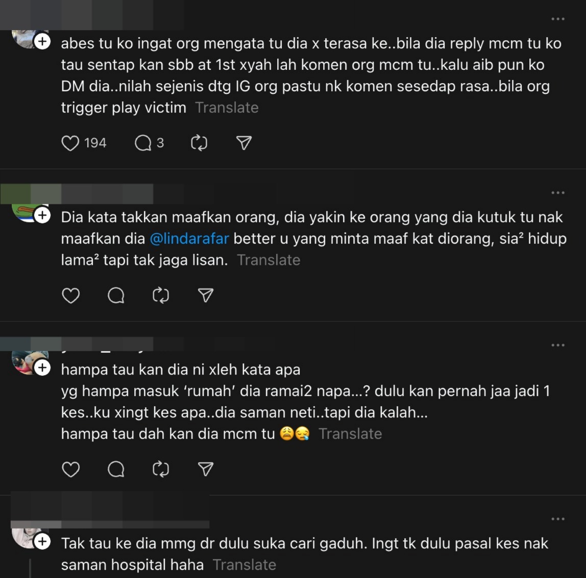 TikTok Linda Rafar
