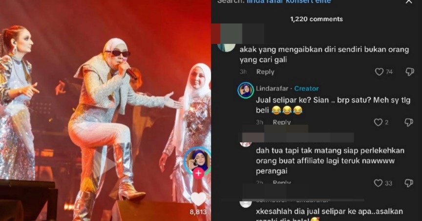 Linda Rafar Balas Komen Netizen Isu Pakai Seksi Jadi Tumpuan – “Tak Sangka Dia ‘Reply’ Macam Tu”