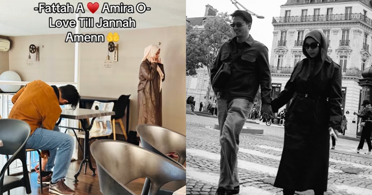 Fattah Amin & Amira Othman Dipuji Utamakan Solat – “Kalau Nampak Tak Pegang Tangan, Mesti Tengah Jaga Wuduk”