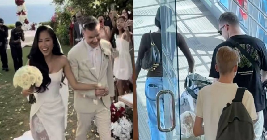 “Dia Kahwin Family Tak Pergi Ke?” – Penampakan Sabronzo Dengan Dahs Berlin Di ‘Airport’ Kuatkan Spekulasi Dah Nikah