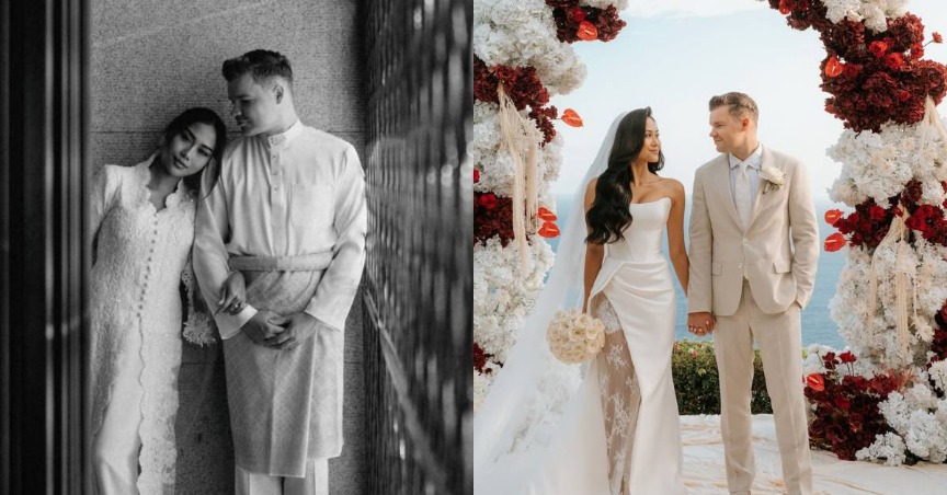 Sabronzo Dolla Kongsi Foto Pernikahan Bersama DJ Dash Berlin, Segak Berbaju Melayu Rona Putih