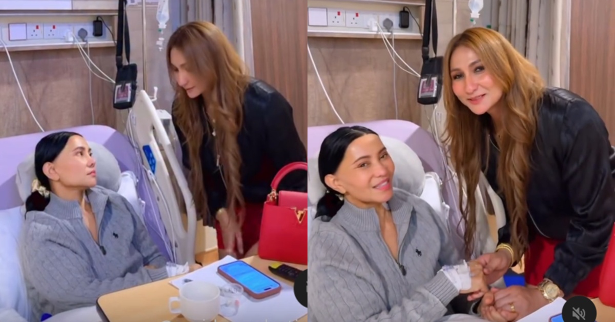 (VIDEO) Sedar Dari Koma & Semakin Pulih, Kak KM Kongsi Keadaan A. Aida Sewaktu Ziarah Di Hospital
