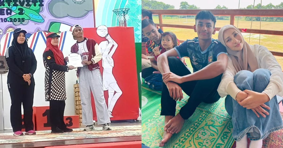 Anak Terima Anugerah Kokurikulum, Netizen Ucap Tahniah Pada Rita Rudaini – “Hebat Dia Didik Anak-Anak”