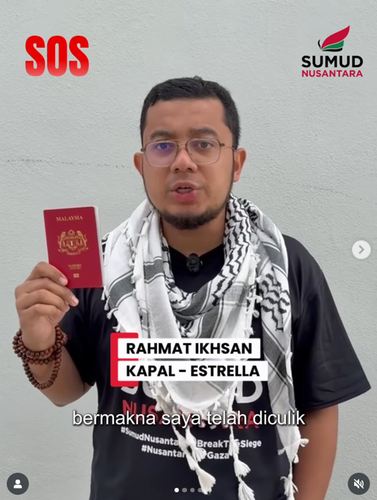  PU Rahmat ditahan Israel