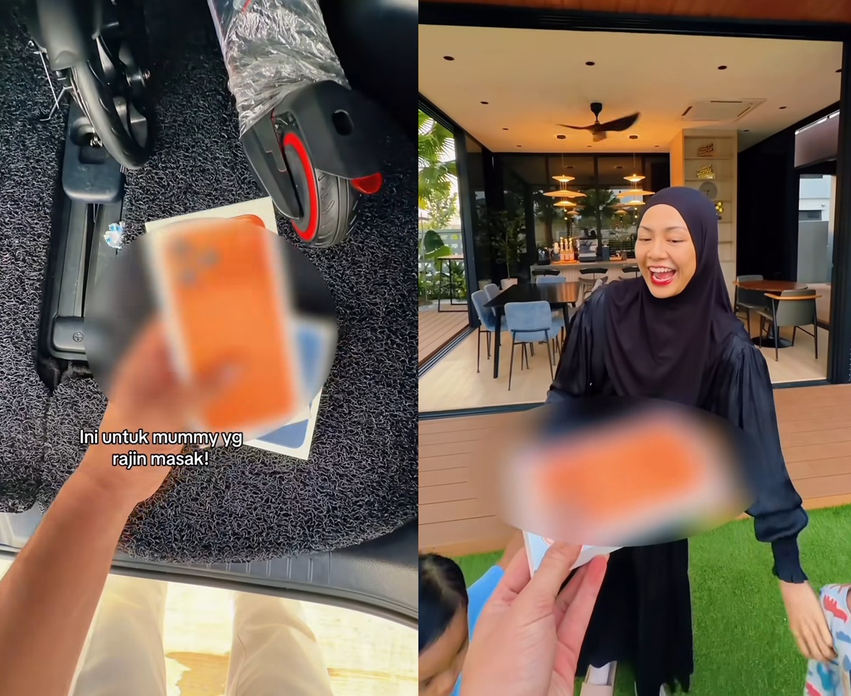 Hafiz bagi Aina iPhone baru