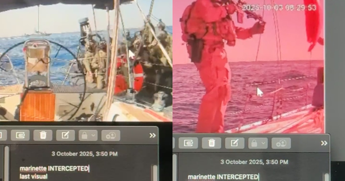 TERKINI: Kapal Terakhir Gelombang Pertama GSF, Marinette Dipintas Tentera Isra*l
