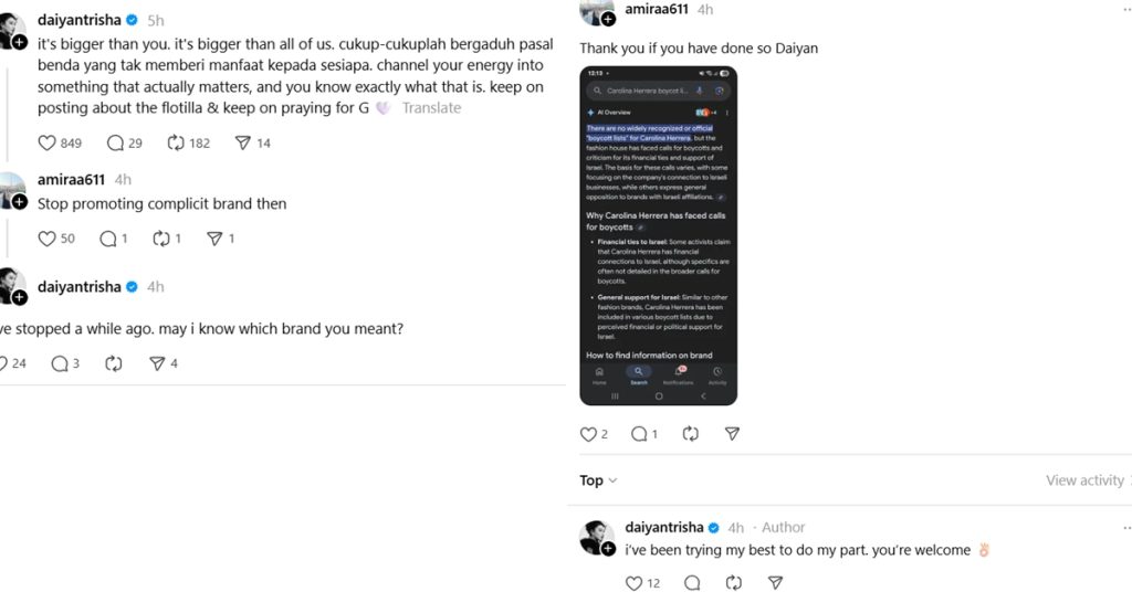 daiyan boikot