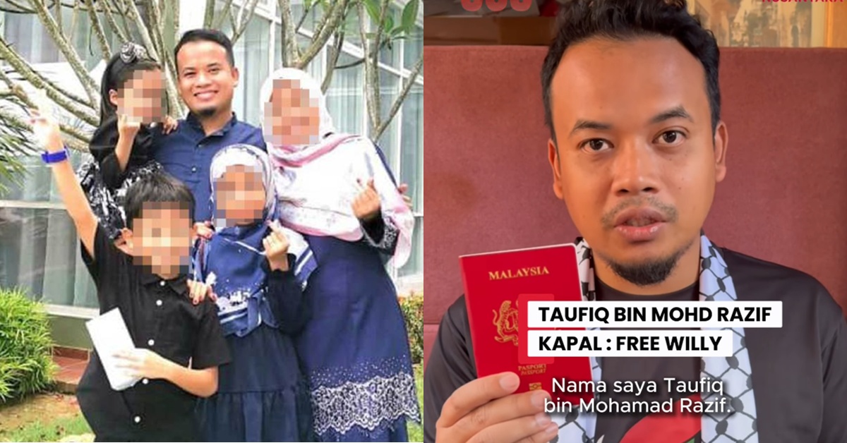 Aktivis GSF Ditahan Isra*l: Isteri Kongsi Pesanan Dr Taufiq – “Abang Tak Boleh Janji Akan Balik”