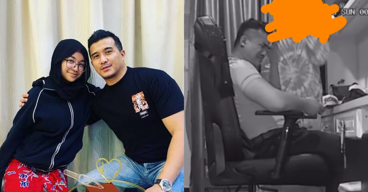 “Selama 19 Tahun Ini Kali Kedua Ayah ‘Break Down’..” – Anak ‘Upload’ Video Aaron Aziz Menangis, Kesal Bapa Jadi Mangsa Buli Siber