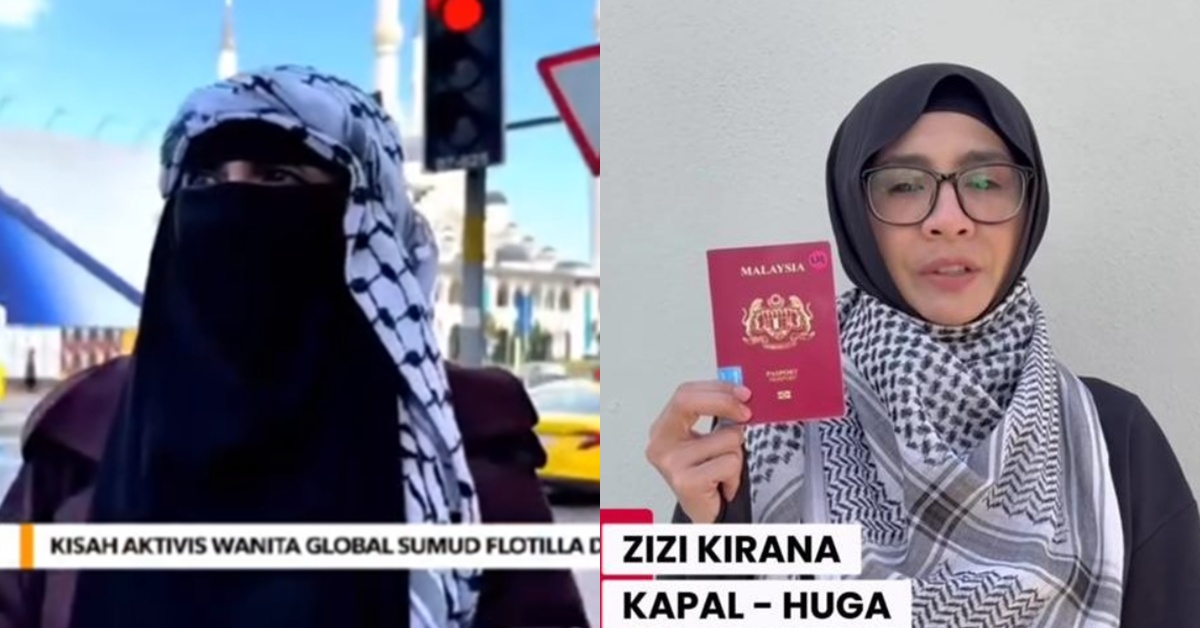 “Diorang Cakap ‘Have You Been To Isr*el’, Saya Suruh Tengok Front Page Passport Saya” – Baju Digunting & Hijab Direntap, Zizi Kirana ‘Lawan’ Tentera ‘Isewel’