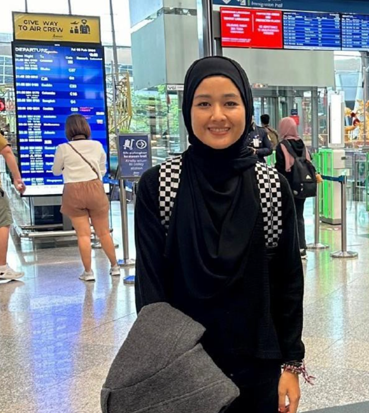 Farah Lee sukarelawan GSF