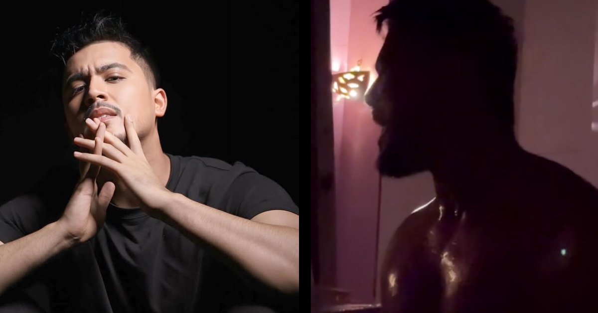 (VIDEO) “Relax Bro, Geli Lah..” – Aliff Aziz ‘Upload’ Video Bernyanyi Sambil Tayang Badan ‘Basah’ Buat Ramai Terkejut