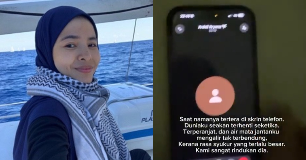 (VIDEO) “I Selamat, Tapi Kawan Kawan Kapal I Dalam Penjara Lagi” – Ardell Hubungi Keluarga, Menangis Teresak-Esak