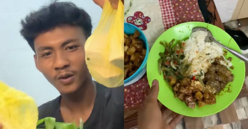 “Lebih Baik Dari ‘Fast Food'” – Lelaki Indonesia Usia 20-an Ini Buktikan Boleh Makan 3 Kali Sehari Dengan RM5