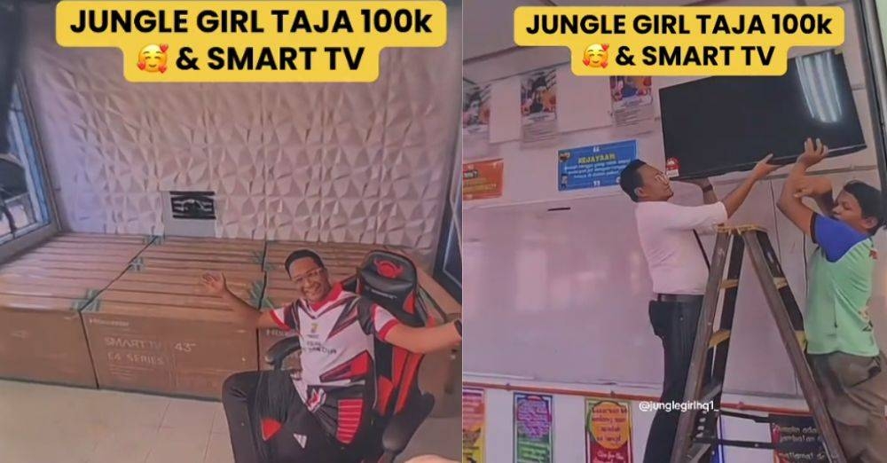 Fida Jungle Girl derma Rm100,000 buat sekolah di pahang