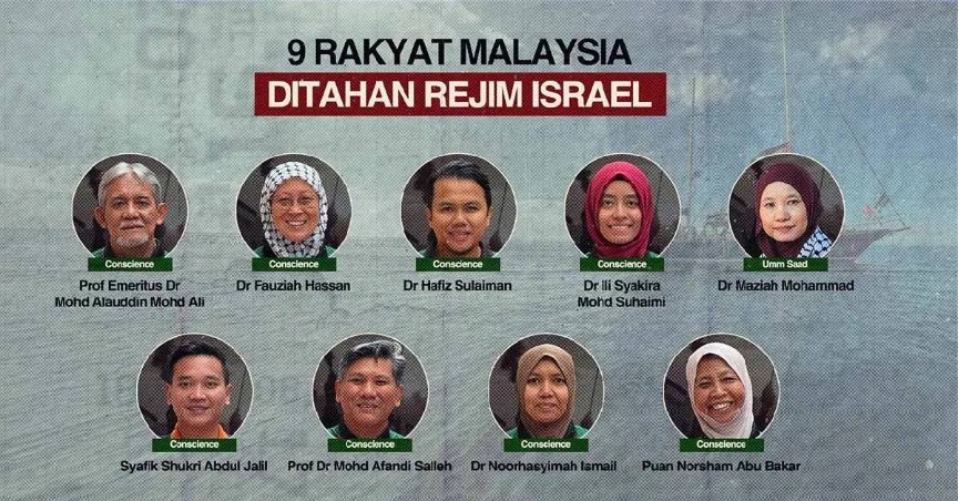 Sembilan Aktivis Malaysia Dalam Misi Freedom Flotilla Selamat Tiba Di Istanbul