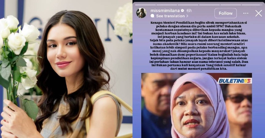 Mimi Lana Persoal Keputusan Fadhlina Sidek Benarkan Suspek Rog*l Duduki SPM – “Ini Bukan Pertama Kali…”