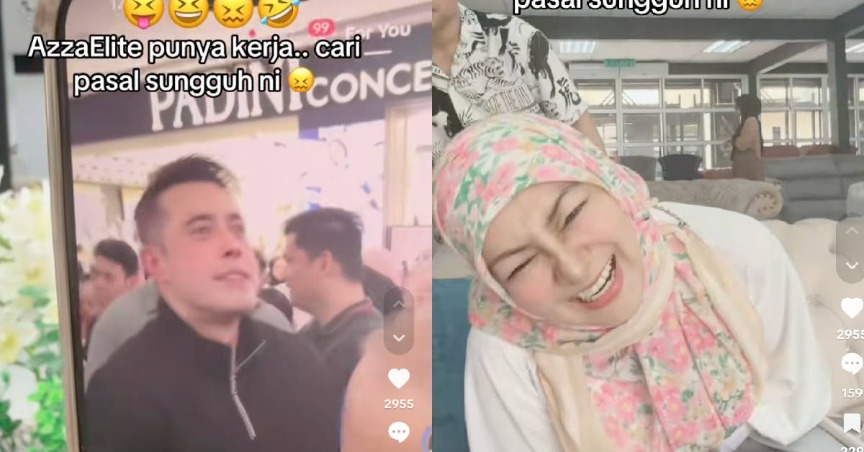 Azza Elite Usik Abby Abadi Dengan Video Zul Ariffin, Reaksi ‘Malu-Malu’ Cuit Hati Netizen – “Rindu Boleh Kembali Jangan”