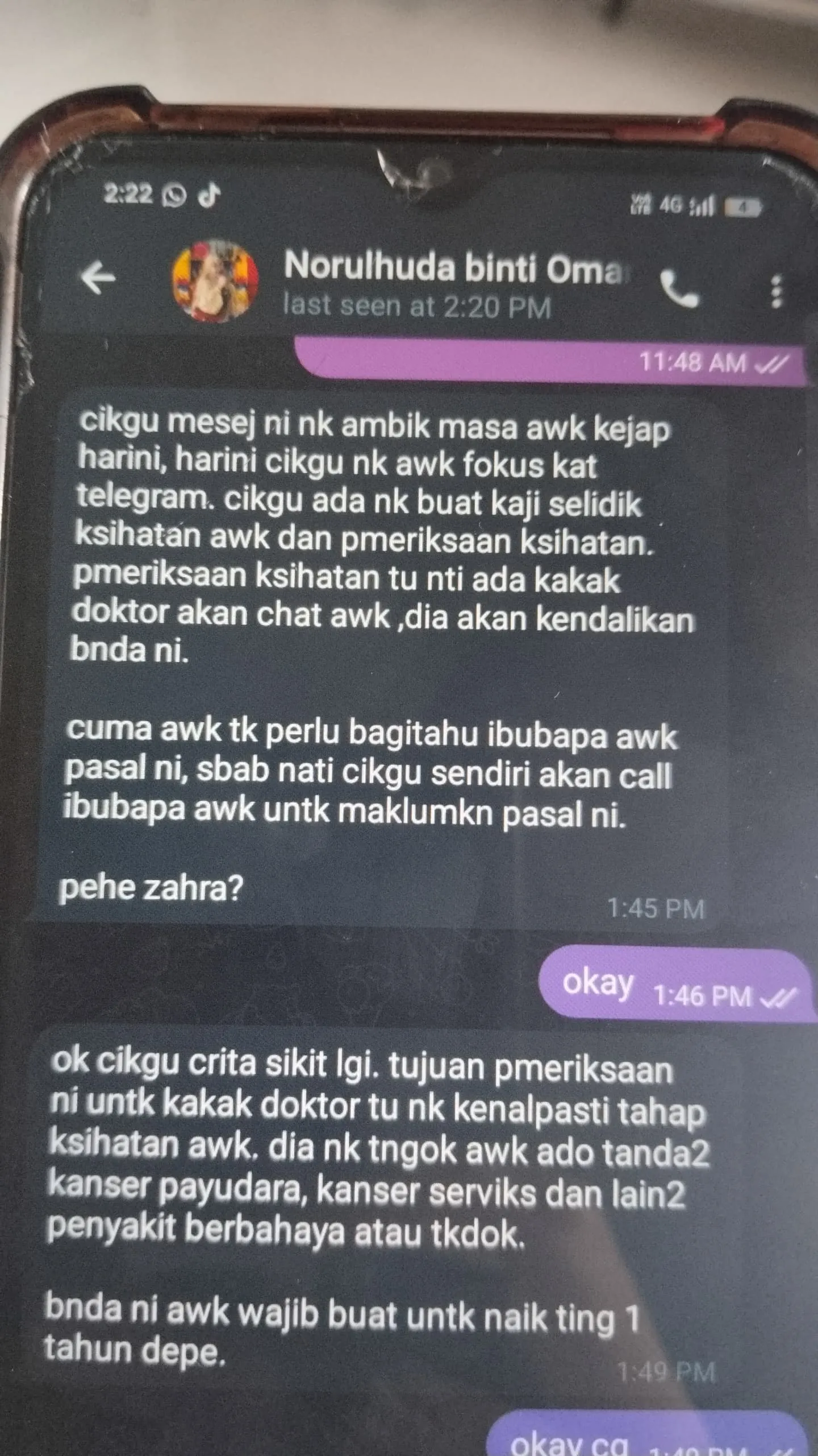 Scam pedo