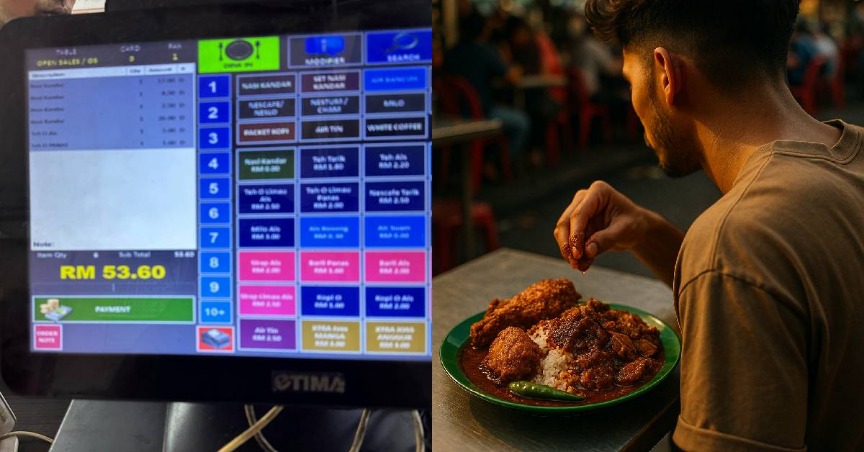 “Aku Influencer, Ada 40K ‘Followers'” – Individu Bawa Keluarga Makan Di Kedai Nasi Kandar Enggan Bayar RM54, Nak Makan ‘Free’