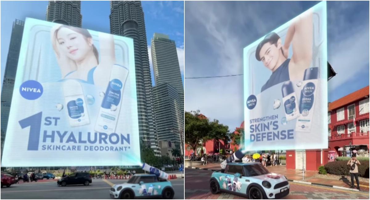 Kereta Projection Tunjuk Bawah Lengan?! Rupanya Gimik Deodoran Baharu La… POWER GILA!