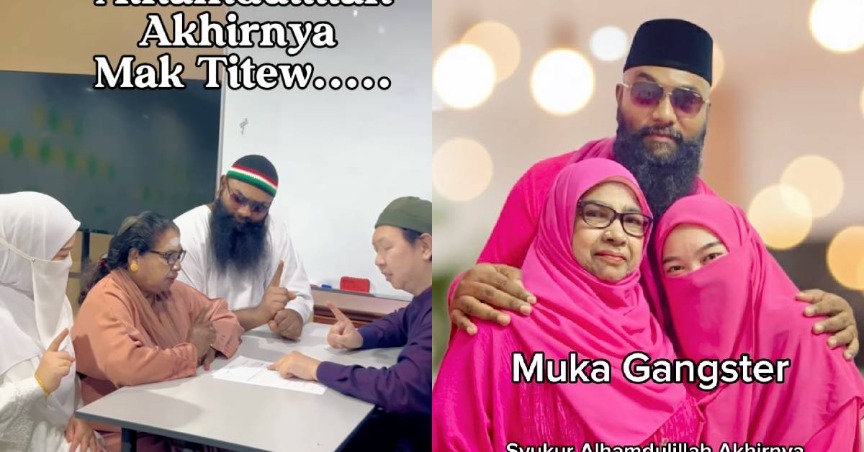 7 Tahun Peluk Islam, ‘Abang Gangster’ Kongsi Penghijrahan Ibu Pula – “Saya Kuatkan Diri Dan Ajak Mak..”