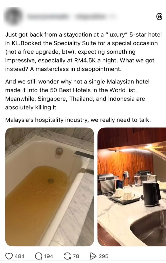 lelaki luah rasa kecewa