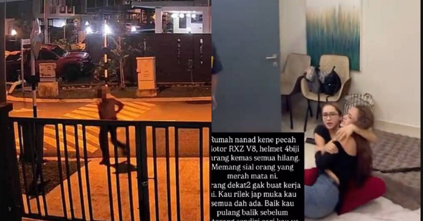 Pempengaruh Jatuh Terduduk Lihat Rumah Dipecah Masuk, Dua Yamaha RX-Z & Helmet Arai Lesap
