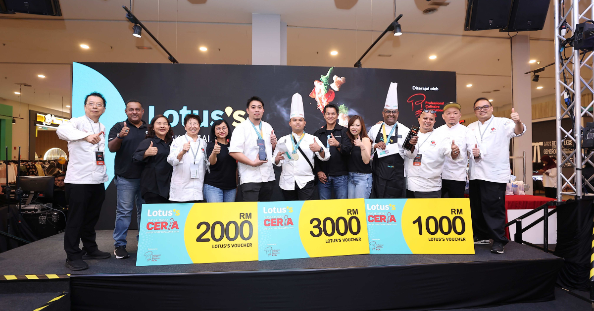 Aksi Dapur Berapi Di Acara Lotus’s Masak-Masak Ceria 2025, Siapakah Juara Yang Bakal Bawa Resepi Malaysia Ke Pentas Antarabangsa?