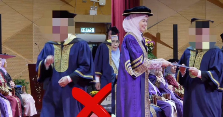 Graduan UiTM Dikecam Selepas Arah Permaisuri Selangor Pandang Kamera Ketika Istiadat Konvokesyen
