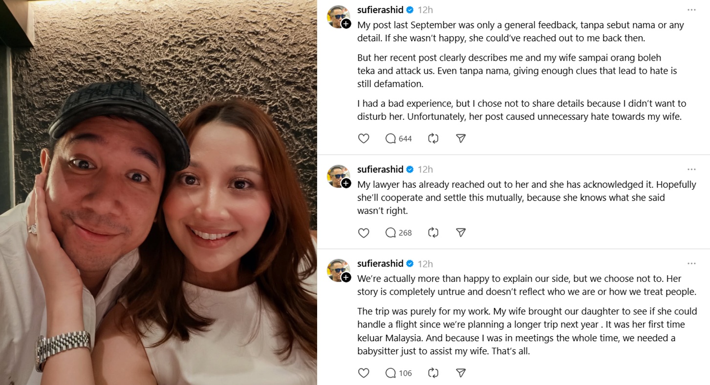 Sufi Rashid kes private nanny