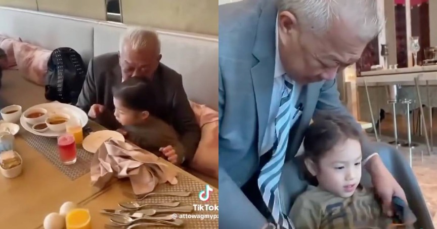Video Bung Moktar Layan Anak-Anak Sebelum Pemergian Raih Pujian Ramai – “Lembutnya Seorang Ayah…”