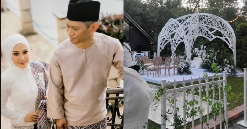 Erra Fazira Sah Bergelar Isteri ,Mas Kahwin Sepokok Bunga Emas Jadi Perhatian Ramai