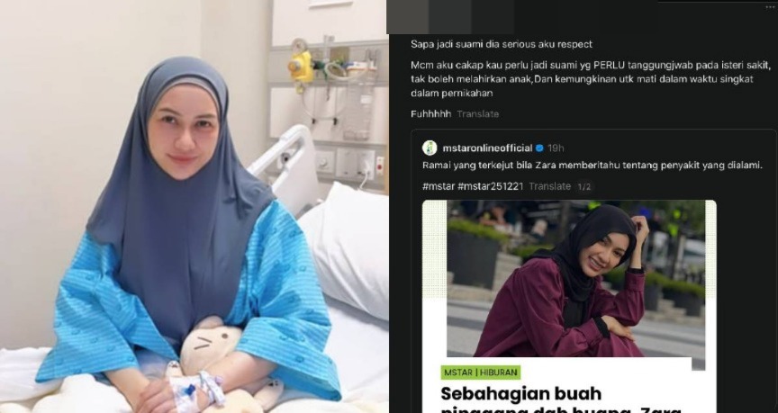 Dituduh Tidak Boleh Hamil Dan Mat* Cepat, Zara Zya Minta Netizen Henti Layan Lelaki Ini – “Dia Tak Sihat, Maafkanlah Dia..”