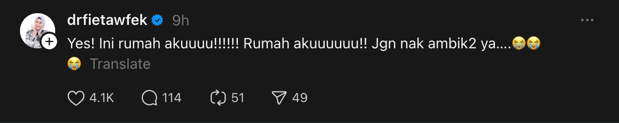 bekas isteri nubhan