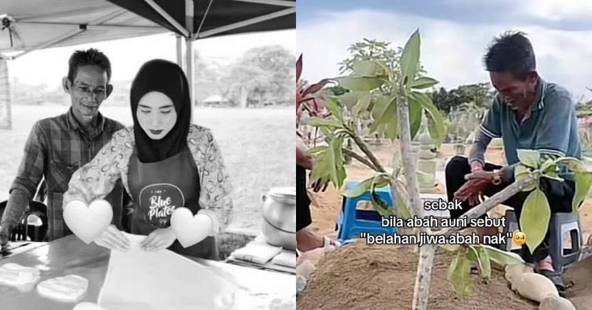 Maut Dilanggar Mat Rempit, Luahan Bapa Pempengaruh Athira Auni Di Pusara Buat Netizen Sebak – “Belahan Jiwa Abah…”