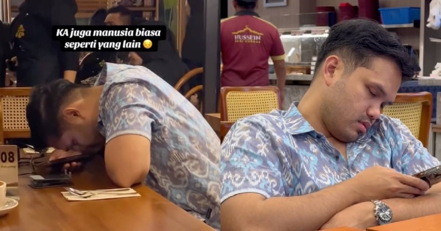 “Tidur Pun Nampak Rajin” – Video Khairul Aming Terlelap Undang Perhatian, Netizen Pesan Jaga Kesihatan