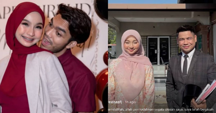 “Allah Permudahkan Urusan Saya” – Isteri Pempengaruh Haqiem Stopa Umum Bercerai Talak Satu