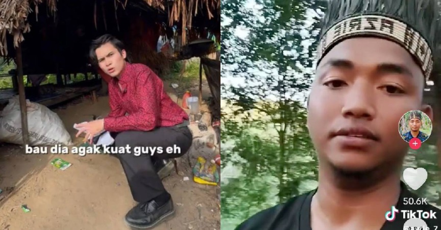“Bau Dia Agak Kuat Guys..” – Buat Konten Masuk Kampung Orang Asli, Pemuda Tegur Sikap Biadab Pempengaruh
