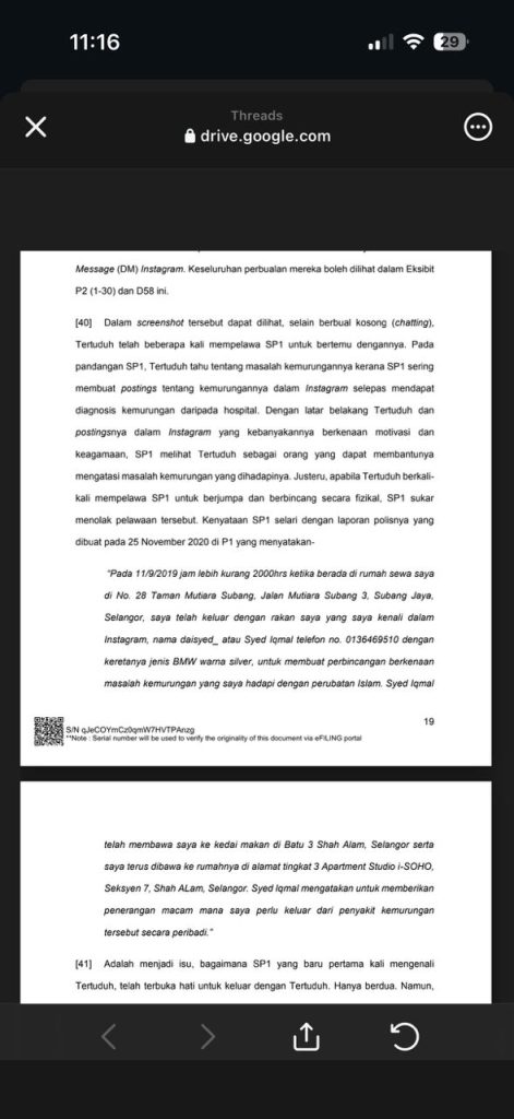 kertas pendakwaan penuh