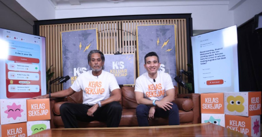 KJ Dan Shahril Hamdan Perkenal Aplikasi AI Bantu Pembelajaran Bahasa Inggeris Secara Lisan