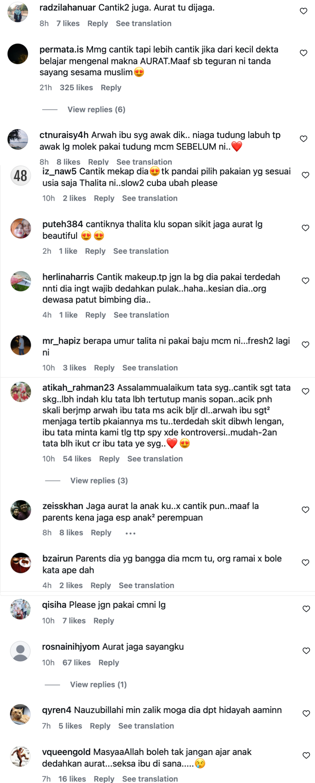 Komen netizen
