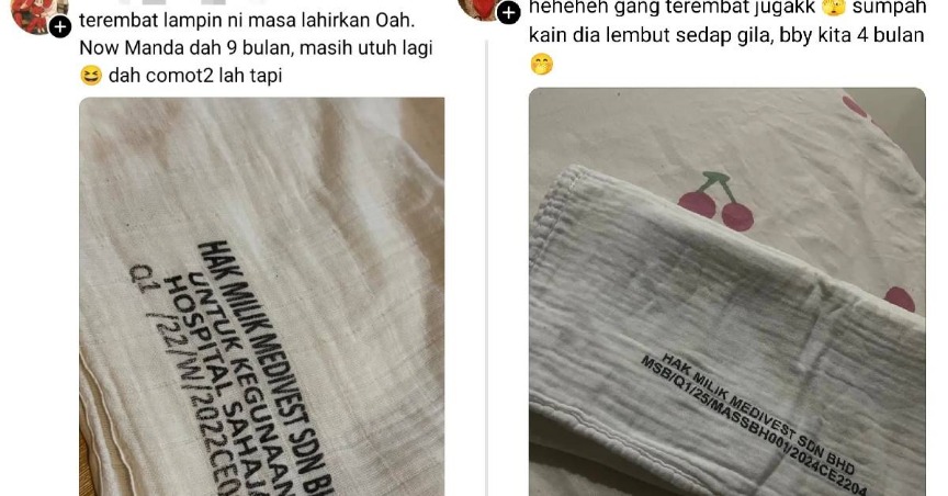 “Dah Mencuri, Tayang Pula Kat Media Sosial” – Netizen Pakat Kongsi Momen Bangga ‘Rembat’ Harta Benda Hospital