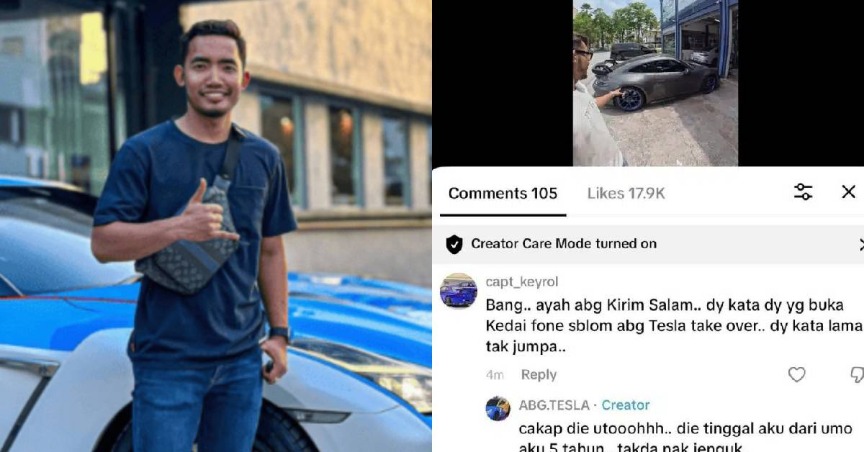 “Cakap Die Utoooo**h” – Abang Tesla Luah Rasa Bengang Terhadap Ayah Kandung?