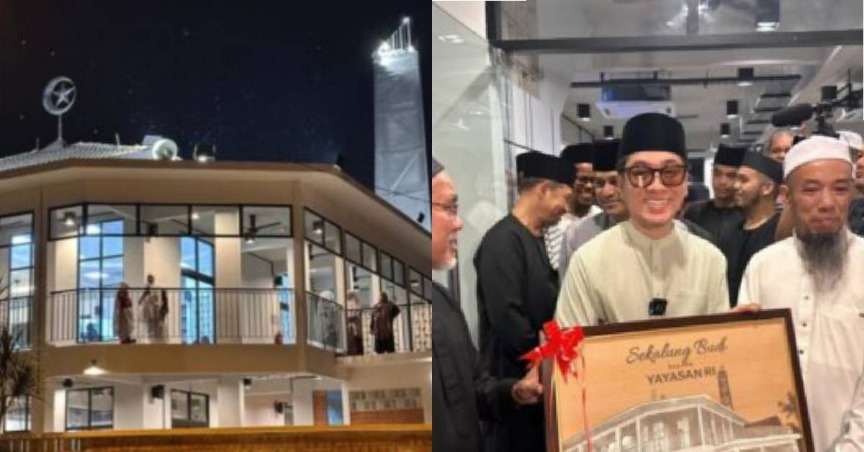 Pereka Fesyen Rizalman Ibrahim Luncur Operasi Surau Ar-Rijal Di Butterworth