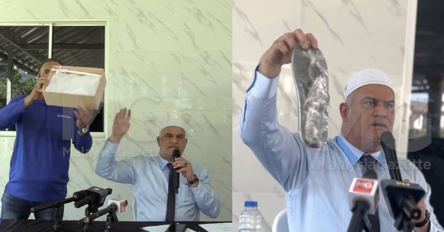 Tuala & Selipar Sebelah Milik Jamal Yunos Bernilai RM33,000 Laku Dilelong