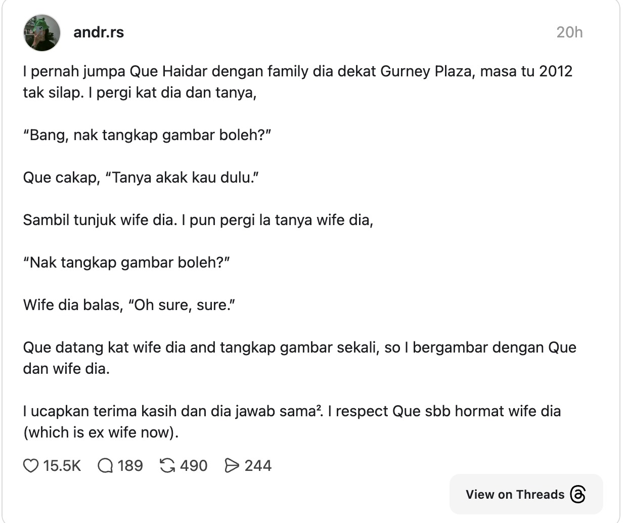 que haidar linda jasmine