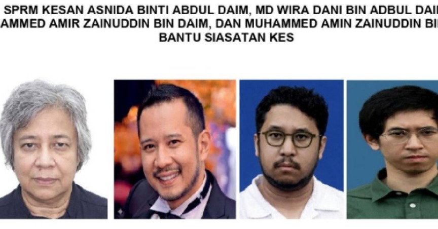 Empat Anak Tun Daim Jadi Buruan SPRM